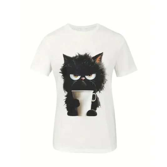 PurrLux Caffeine Catitude Tee