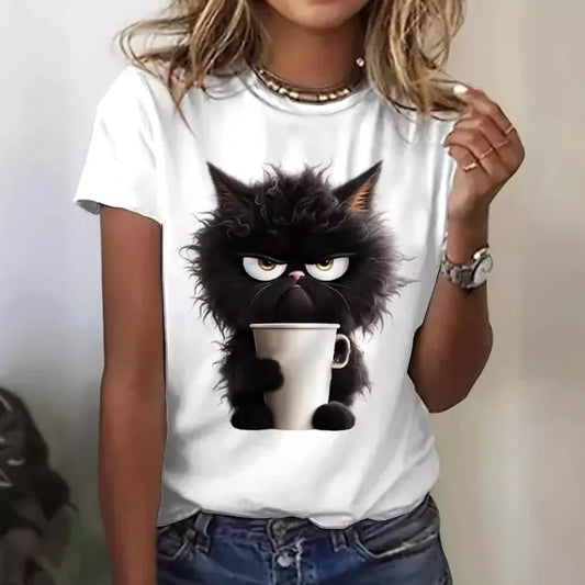 PurrLux Caffeine Catitude Tee