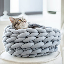 Giant Knit, Hand Woven Cat Bed