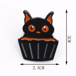 Halloween Cupcake Cat
