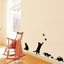 Cats Playing Wall Sticker Set